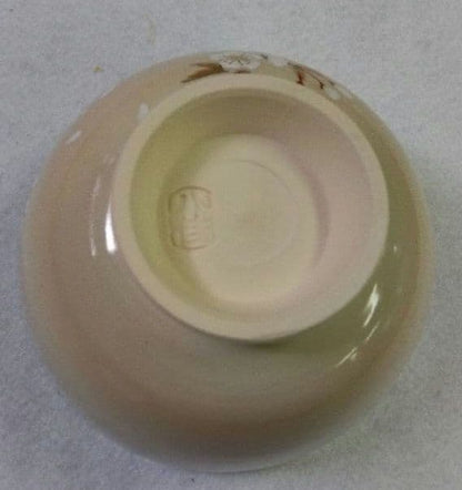 Kato Hakka Yamazakura Chawan — Iro-e Cherry Blossom Tea Bowl, Kyo-yaki Kyoto Ceramics, Tomobako, Japanese Tea Ceremony