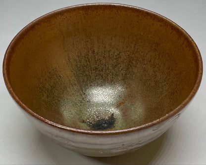 Honiwa Rakunyu Shigaraki Tea Bowl | Relief Oxherding Motif | Kochu-Gama | Bokugyuzu Chawan