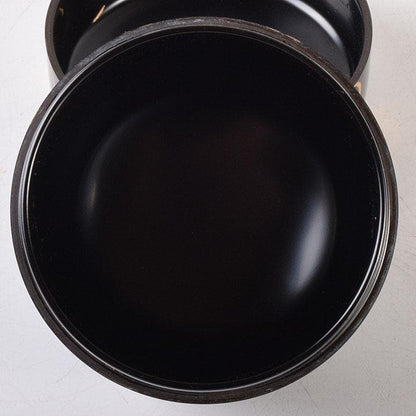 Tada Keikan Yamanaka-nuri Gold Hyotan Maki-e Chu-natsume Tea Caddy