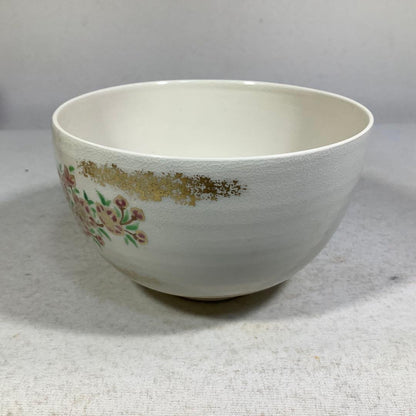 Hina Doll Tea Bowl by Oshikoji Shozaemon – Japanese Chawan – Kyoto Pottery – Japan