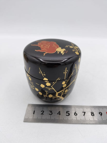 Riding Ox Zen Maki-e Natsume — Hounsai Style, Sasaki Reiho
