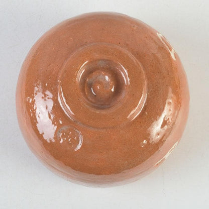 Nakamura Donnen 5th Gen Yagoto Kiln Aka Raku Chawan Calligraphy Tomobako