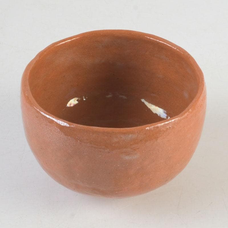 Nakamura Donnen 5th Gen Yagoto Kiln Aka Raku Chawan Calligraphy Tomobako