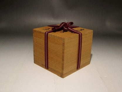 Kato Tokuro Karatsu-Style Guinomi Sake Cup Natural Ash Glaze Masterwork
