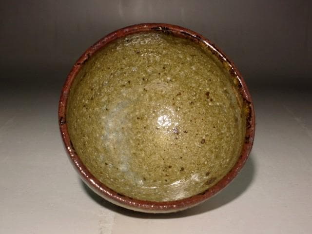 Kato Tokuro Karatsu-Style Guinomi Sake Cup Natural Ash Glaze Masterwork