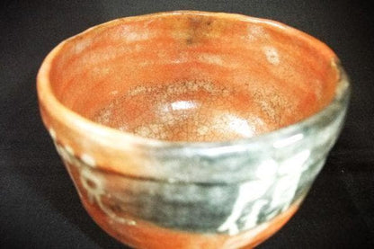 Godai Kiyomizu Rokubei Aka-Raku Kiju Chawan - 1951 Commemorative Red Raku Tea Bowl