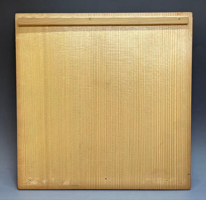 Kenzan-Style Orchid Painting Large Oobachi Bowl, Wood Box