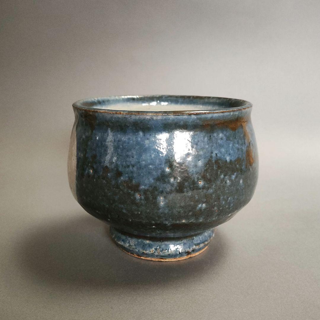 Mukugi Eizo Gosu Floral Tea Bowl - Kawai Kanjiro Mingei Tradition Chawan