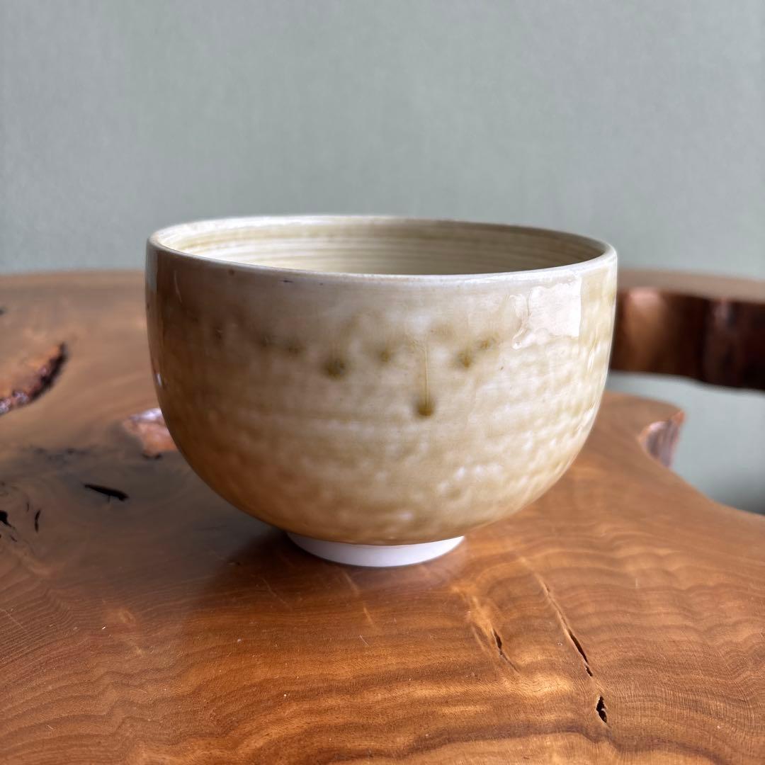 Maeda Yasuaki (Taimei) Ki-Seto Style Chawan Tea Bowl, Signed Box