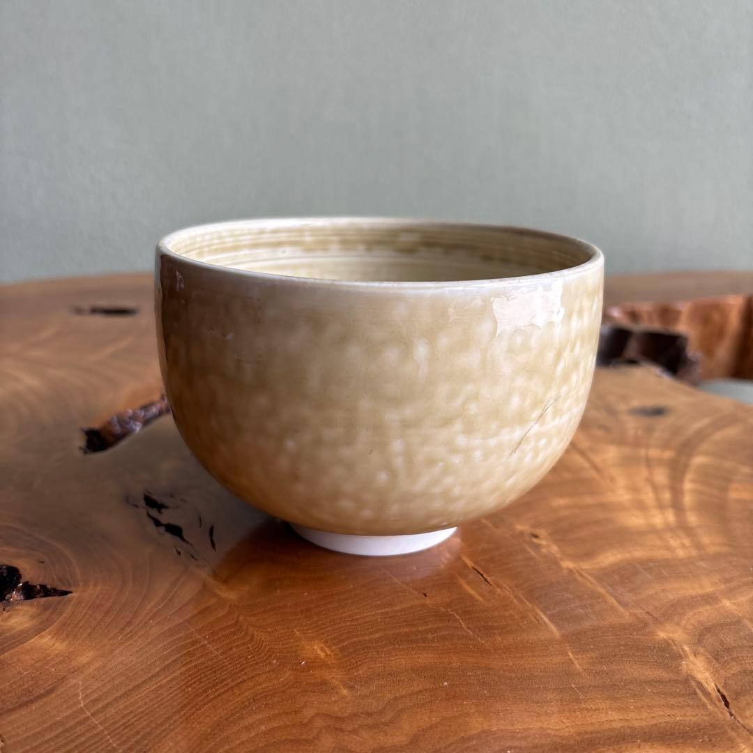 Maeda Yasuaki (Taimei) Ki-Seto Style Chawan Tea Bowl, Signed Box