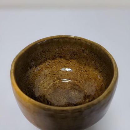 Ohi-yaki Ame-yu Chawan by Ohi Toshiro, 10th-Gen Chozaemon — Order of Culture Recipient, Tomobako, Kanazawa Tea Bowl