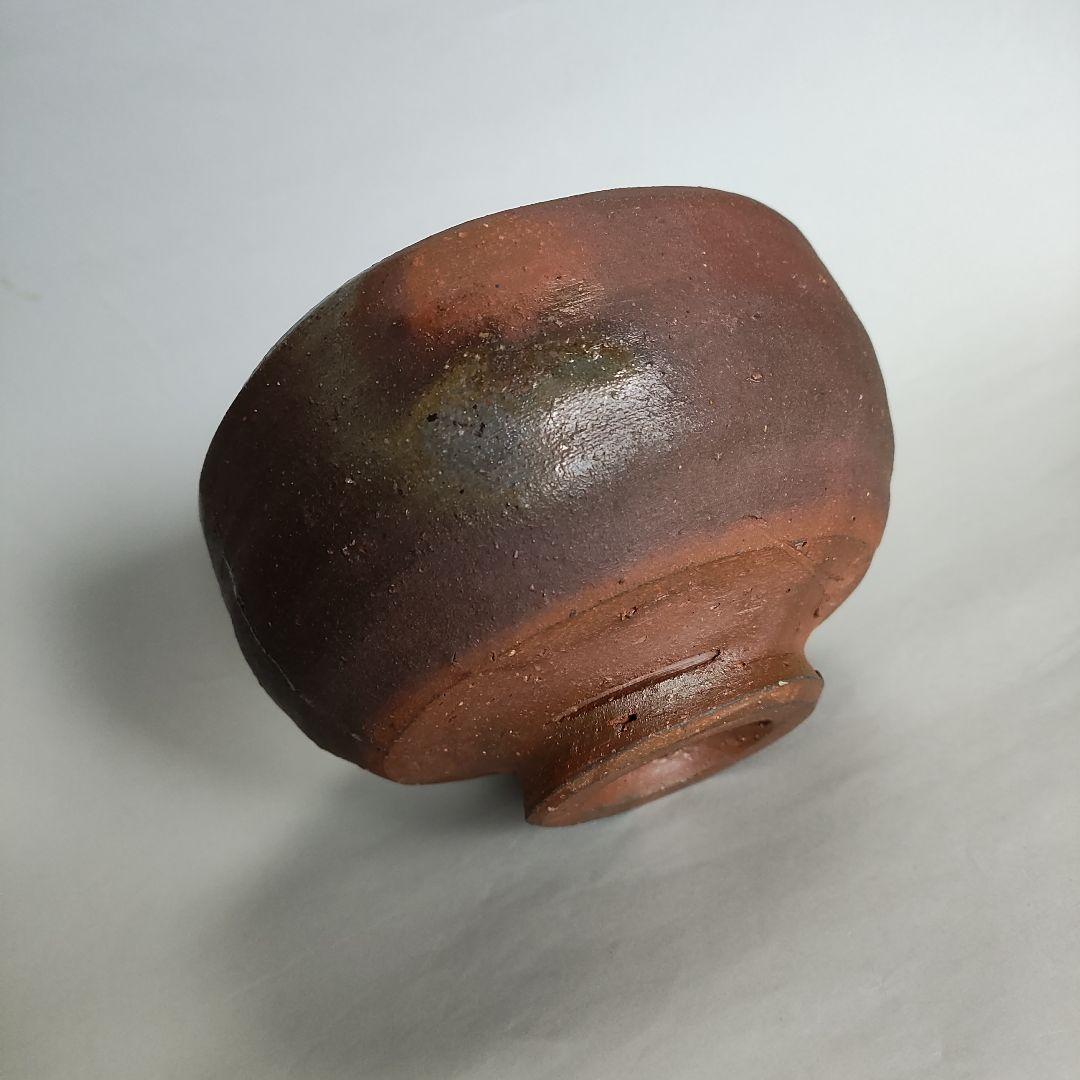 Fujiwara Ken Bizen Tea Bowl - Son of Living National Treasure Fujiwara Kei