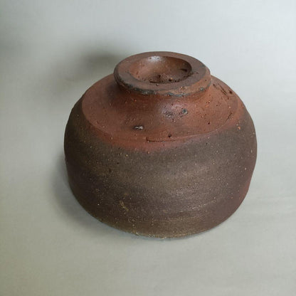 Fujiwara Ken Bizen Tea Bowl - Son of Living National Treasure Fujiwara Kei