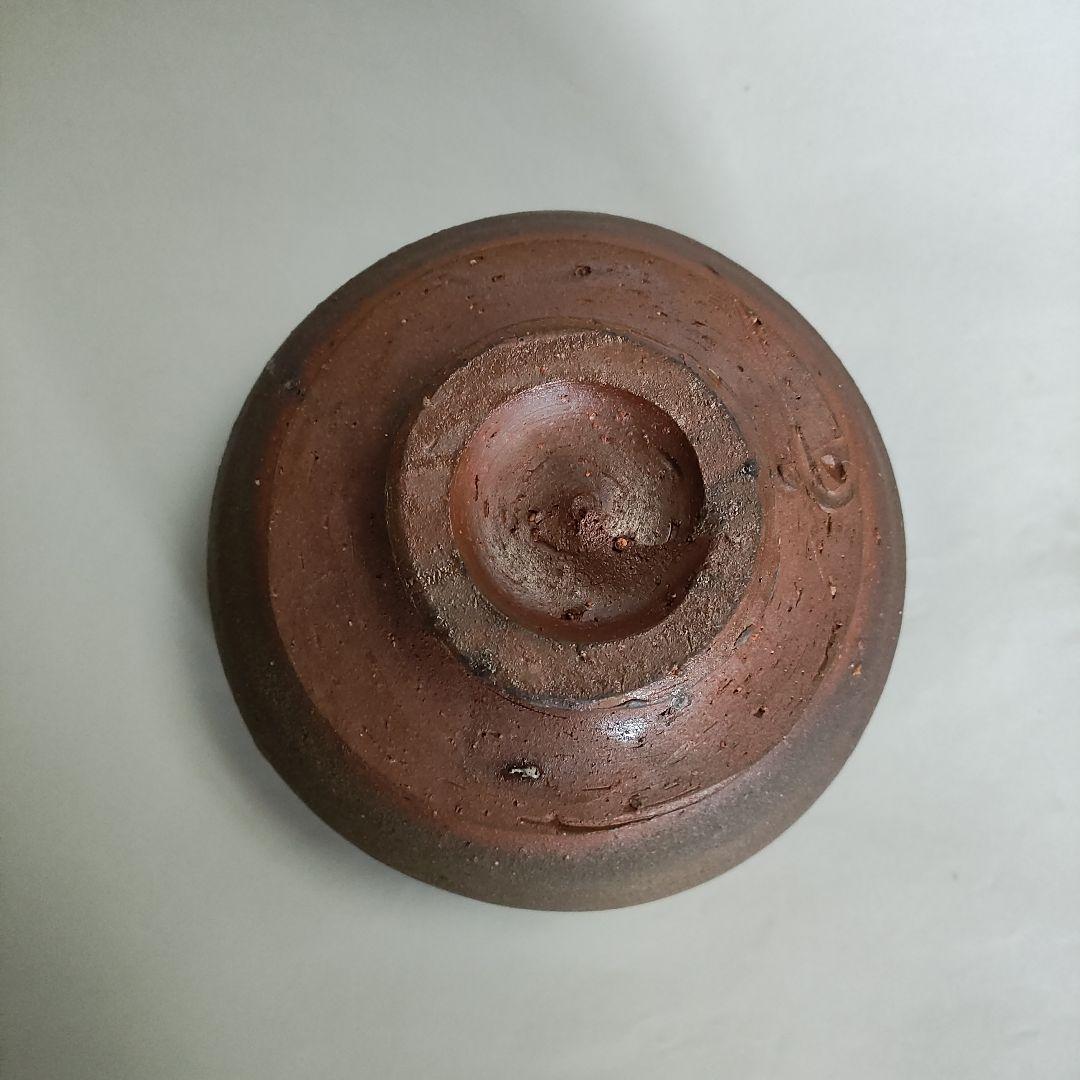 Fujiwara Ken Bizen Tea Bowl - Son of Living National Treasure Fujiwara Kei