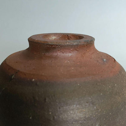 Fujiwara Ken Bizen Tea Bowl - Son of Living National Treasure Fujiwara Kei