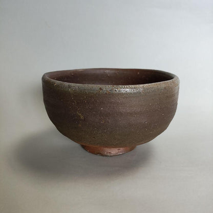 Fujiwara Ken Bizen Tea Bowl - Son of Living National Treasure Fujiwara Kei