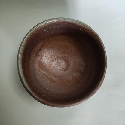 Fujiwara Ken Bizen Tea Bowl - Son of Living National Treasure Fujiwara Kei