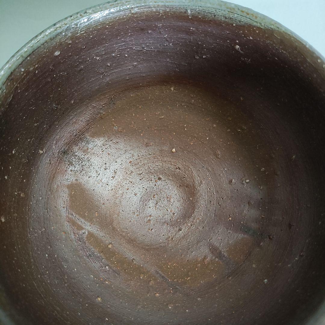Fujiwara Ken Bizen Tea Bowl - Son of Living National Treasure Fujiwara Kei