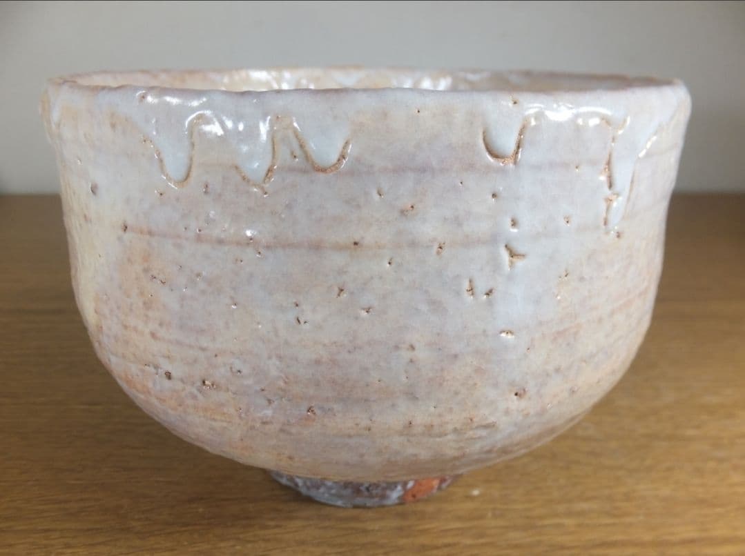 Yamato Yasuo Hagi Chawan - Intangible Cultural Property Artist Tea Bowl with Full Set