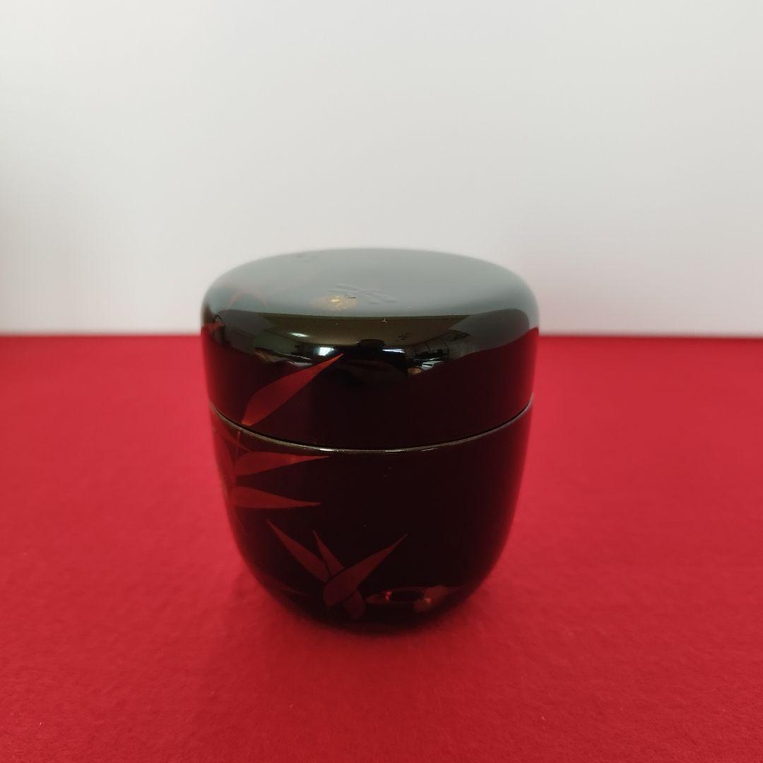 Nishimura Komine Natsume | Black Lacquer | Sasa and Hotaru Maki-e | Firefly and Bamboo