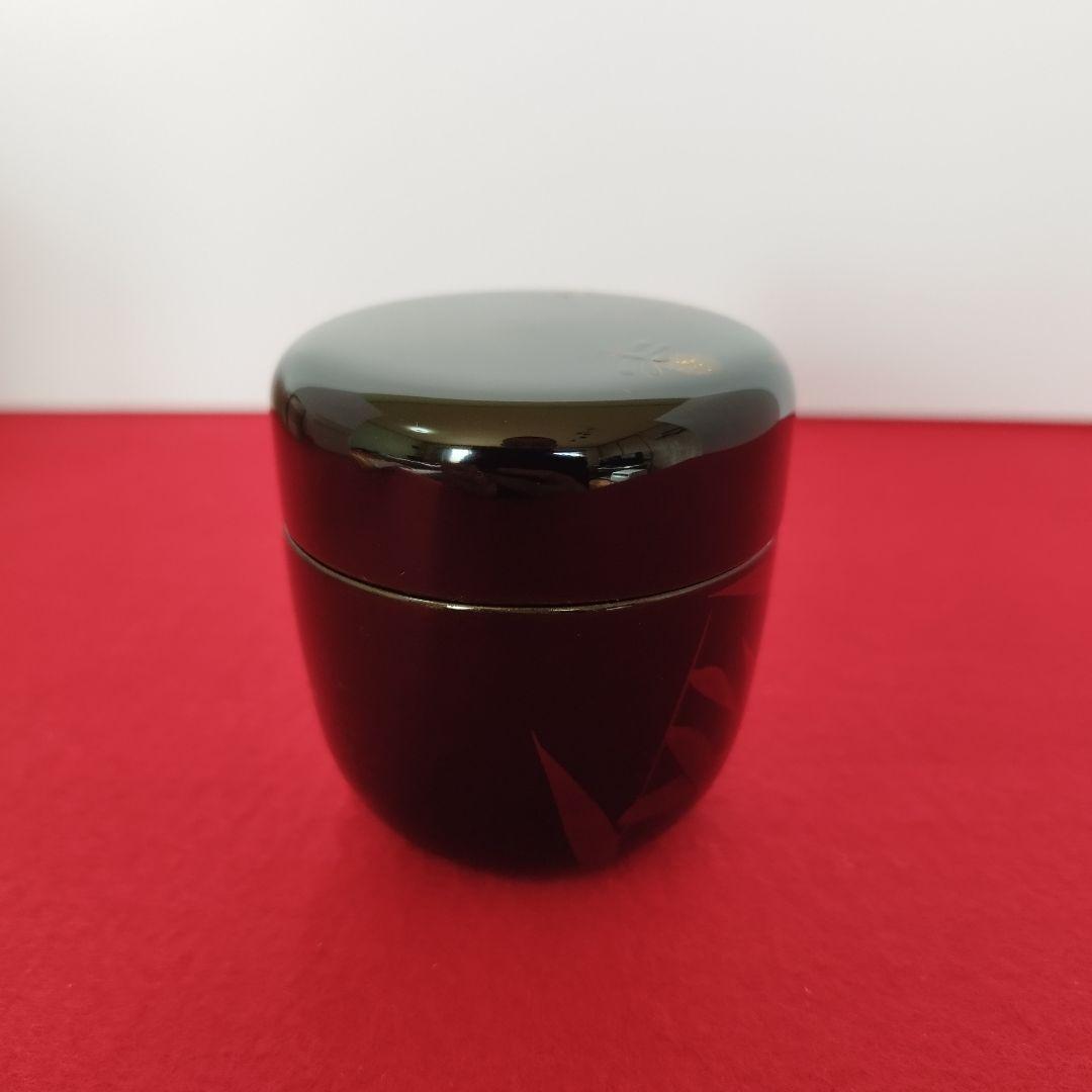 Nishimura Komine Natsume | Black Lacquer | Sasa and Hotaru Maki-e | Firefly and Bamboo