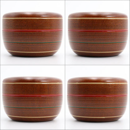 Tomiyama Shosai Sensuji Koma Hira-Natsume Lacquer Tea Caddy Tomobako