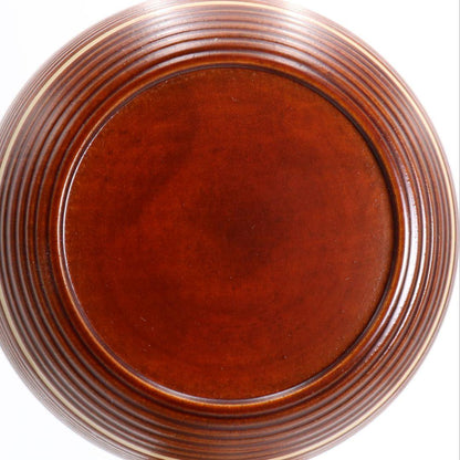 Tomiyama Shosai Sensuji Koma Hira-Natsume Lacquer Tea Caddy Tomobako
