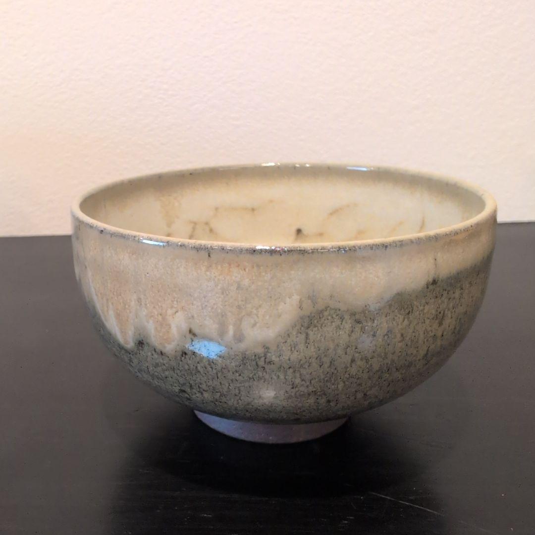 Shodai-yaki Chawan by Chikashige Jitaro, Kengun Kiln — Natural Ash Glaze Tea Bowl