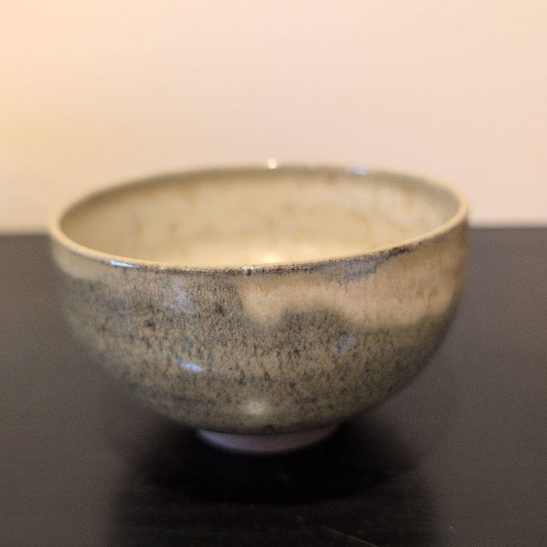 Shodai-yaki Chawan by Chikashige Jitaro, Kengun Kiln — Natural Ash Glaze Tea Bowl
