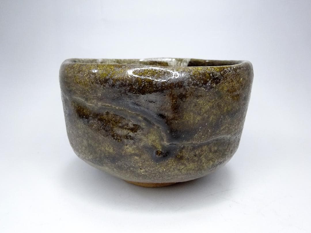 Kuro Raku Chawan Matcha Tea Bowl by Ohi Rakutaro — Kanazawa Ohi Ware Black Raku Japanese Ceremonial Bowl with Signed Tomobako