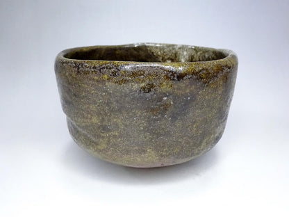 Kuro Raku Chawan Matcha Tea Bowl by Ohi Rakutaro — Kanazawa Ohi Ware Black Raku Japanese Ceremonial Bowl with Signed Tomobako