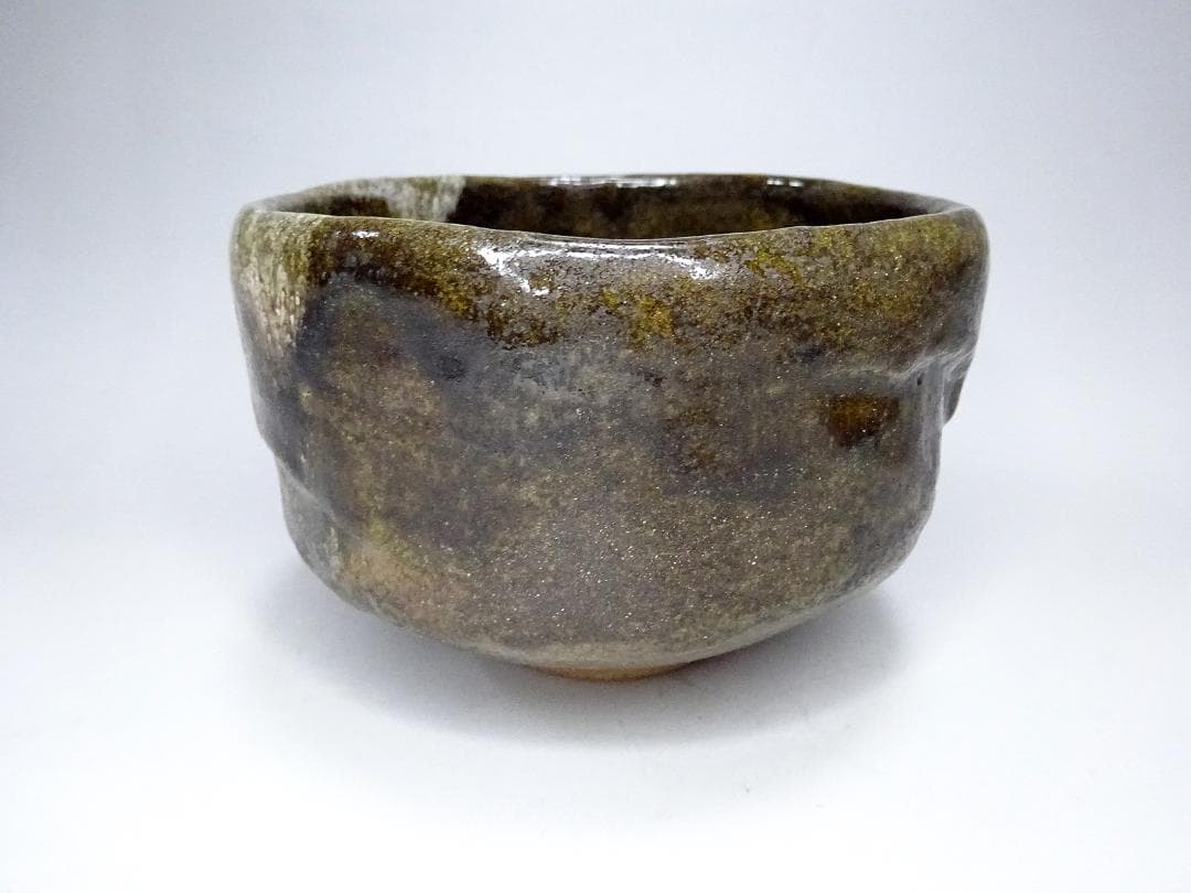 Kuro Raku Chawan Matcha Tea Bowl by Ohi Rakutaro — Kanazawa Ohi Ware Black Raku Japanese Ceremonial Bowl with Signed Tomobako
