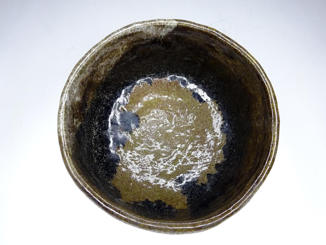 Kuro Raku Chawan Matcha Tea Bowl by Ohi Rakutaro — Kanazawa Ohi Ware Black Raku Japanese Ceremonial Bowl with Signed Tomobako