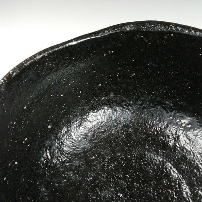 Ohi Ware Black Tea Bowl by Izumi Kisen - Shoun Kiln Kanazawa Chawan