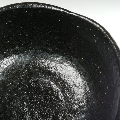 Ohi Ware Black Tea Bowl by Izumi Kisen - Shoun Kiln Kanazawa Chawan