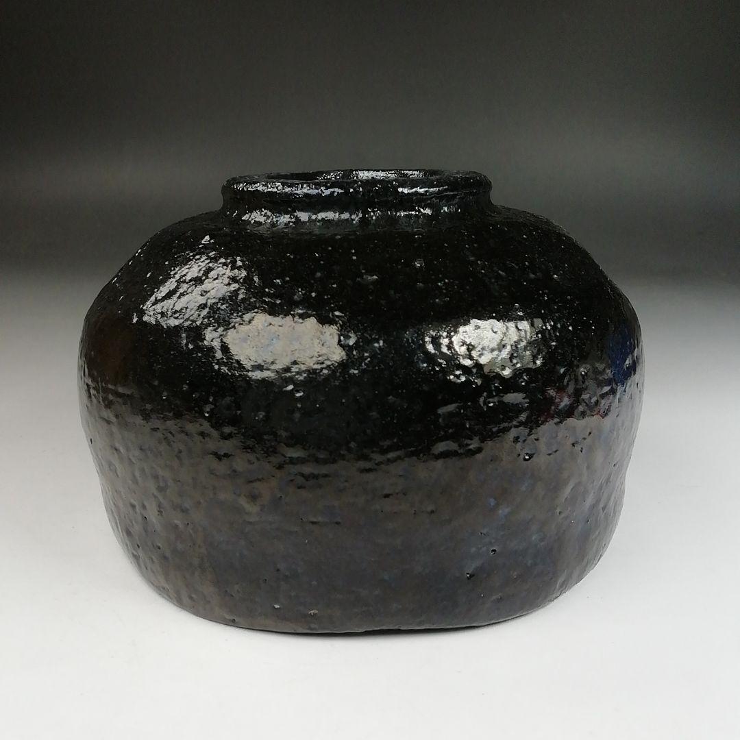 Ohi Ware Black Tea Bowl by Izumi Kisen - Shoun Kiln Kanazawa Chawan