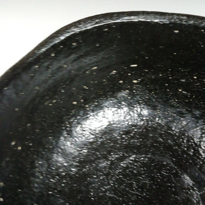 Ohi Ware Black Tea Bowl by Izumi Kisen - Shoun Kiln Kanazawa Chawan