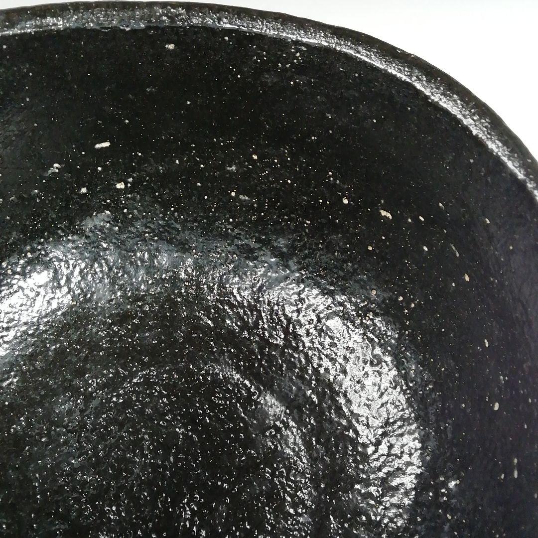 Ohi Ware Black Tea Bowl by Izumi Kisen - Shoun Kiln Kanazawa Chawan