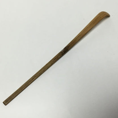 Antique Chashaku Tea Scoop Inscribed 'Wakaba' by Hosogai Kassho, Daitokuji Monk