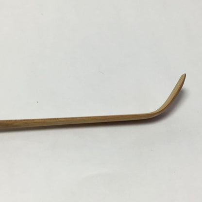 Antique Chashaku Tea Scoop Inscribed 'Wakaba' by Hosogai Kassho, Daitokuji Monk