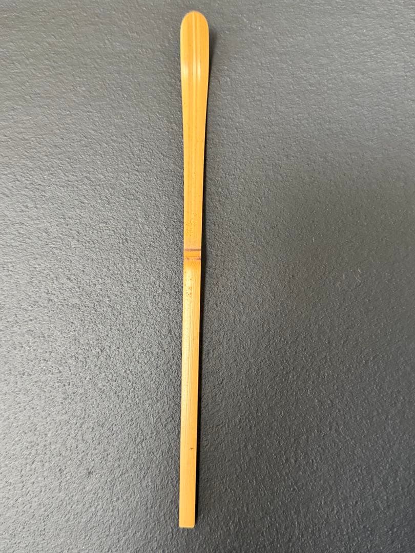 Tea Scoop by Ueda Gizan, Daitokuji Priest — Mei 'Matsu-jo-tsuru' (Crane upon Pine), Signed Box