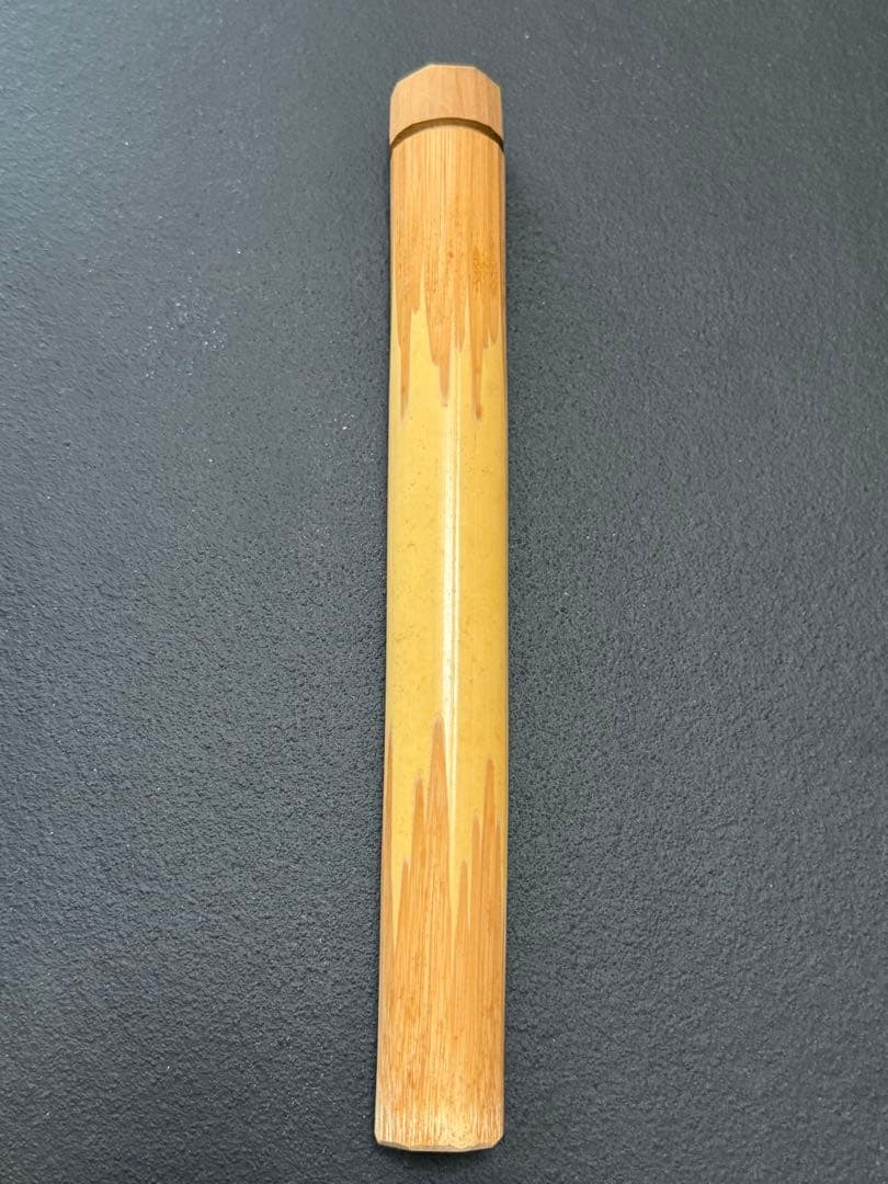 Tea Scoop by Ueda Gizan, Daitokuji Priest — Mei 'Matsu-jo-tsuru' (Crane upon Pine), Signed Box