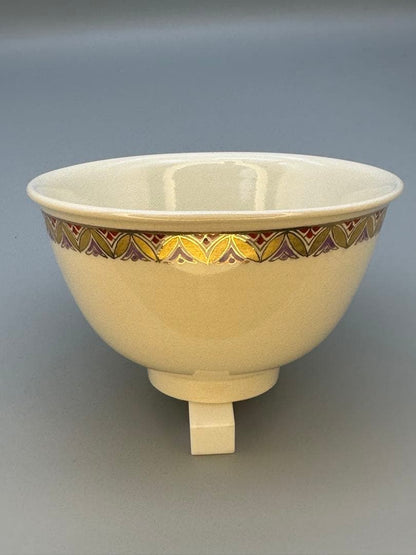 Chin Jukan Satsuma Chawan — Shippo Gold Band Tea Bowl