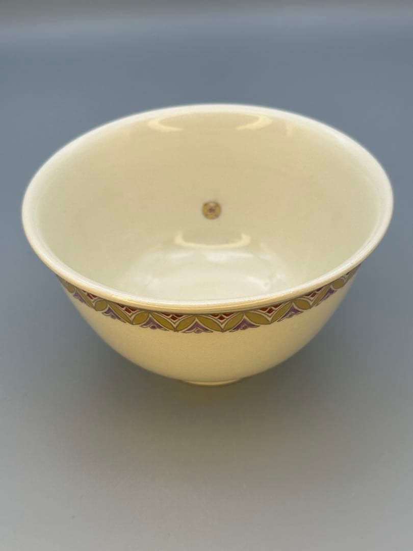 Chin Jukan Satsuma Chawan — Shippo Gold Band Tea Bowl