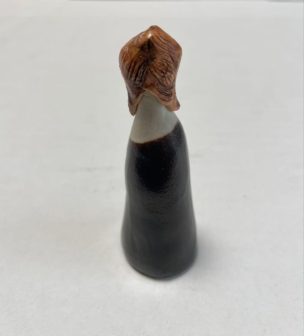Ceramic Figurine (Tō-Ningyō) – Faceless Woman – Kato Kiyoyuki – Seto Tradition – Japan