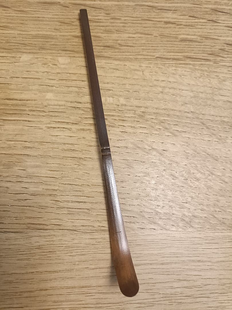 Ancient Bamboo Tea Scoop – Myokian Heritage – Takeda Shinei – Unno Sotai