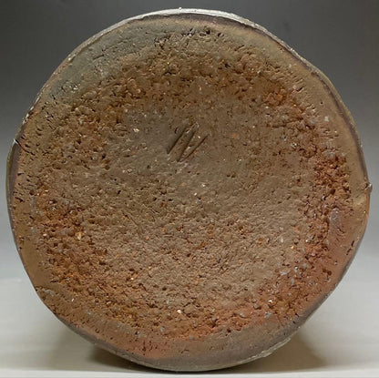 Bizen Mimitsuki Hanaire by Living National Treasure Isezaki Jun | Signed Flower Vase