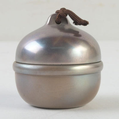 Suzu-gata Kogo Incense Container by Koshu, Authenticated by Hisada Soya Jingyu-sai, Signed Box