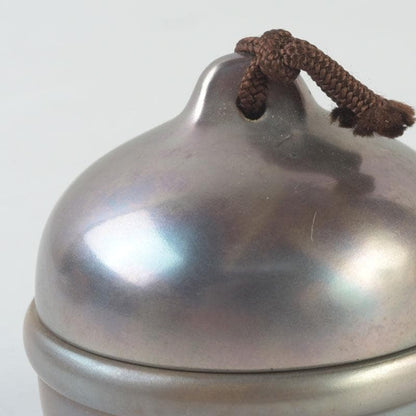 Suzu-gata Kogo Incense Container by Koshu, Authenticated by Hisada Soya Jingyu-sai, Signed Box