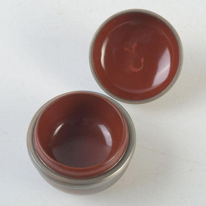 Suzu-gata Kogo Incense Container by Koshu, Authenticated by Hisada Soya Jingyu-sai, Signed Box